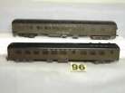 SET OF TWO RIVAROSSI HEAVYWEIGHT PASSENGER CARS READY TO RUN EXCELLENT