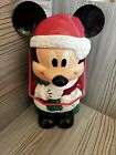 Disney Parks Mickey Mouse As Santa Claus Souvenir Christmas Popcorn Bucket 2013
