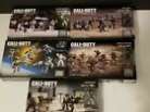 Mega Bloks LOT of Call of Duty troop packs NIB five troop packs