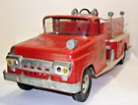Tonka 5 Suburban Pumper Fire Truck 1958 No. 46 Steel SEE PHOTOS!