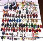 Huge Lot LEGO~Minifigures (70) NINJAGO + Parts & Pieces Weapons/Accessories+MORE