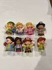Fisher-Price Little People Lot of 8. Teacher, Firefighters, School Bus Driver