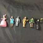 VINTAGE LOT OF 6 WIZARD OF OZ FIGURINES 1988 MGM/TURNER MTC THEY ARE JOINTED 