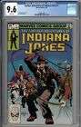 The Further Adventures of Indiana Jones #1 CGC 9.6 NM+ WHITE PAGES