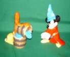 Disney Fantasia Mickey Mouse The Sorcerers Apprentice Salt & Pepper Set Ex.
