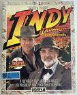 1989 Indiana Jones and the Last Crusade PC Big Box IBM 3.5