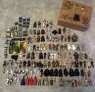 Star Wars Loose Mixed Lot 127 Figures Vintage And New Accessories Coins Weapons