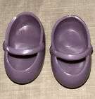 Baby Alive Or Similar Baby Doll Plastic Shoes￼ Purple