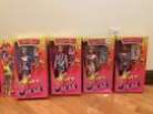 Jem & The Holograms  Dolls- Truly Outrageous. 1985- New In Box NIB- LOT Of 4