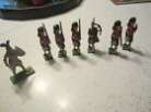 6 Britain's British Regiments Guards Die Cast, Made in England+KNIGHT IN ARMOUR~