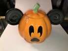 Mickey Mouse Disney Pumpkin Cookie Jar Brand New 