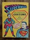 Vintage Ben Cooper Superman Costume In Original Box  Halloween