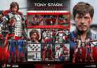 Hot Toys Marvel Iron Man TONY STARK (MK5 SUIT UP) DELUXE 1/6th Figure MMS600