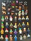 LEGO 31 Minifigures Lot Police Firefighter Mom Dad Baby Yoda Dogs + Accesories