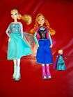 Set Of 3 X Disney Frozen Dolls Else,anna