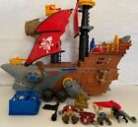 Fisher Price Imaginext Shark Bite Pirate Ship DHH61 with Accessories