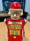 1960s Yonezawa Japan Tin Battery Operated & Friction Cragstan Talking Robot