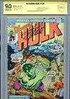 1974 MARVEL INCREDIBLE HULK #180 1ST WOLVERINE SIGNED STAN LEE CBCS 9.0 OW-W