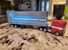 Transformers G1 Optimus Prime with Trailer Vintage Tomy - Mostly Complete