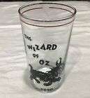 MOST RARE TOTO GLASS 1939 LOEW'S WIZARD OF OZ GLASS TOTO SEALTEST GLASS