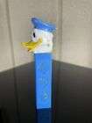 Rare Vintage No Feet Pez Dispenser Donald Duck On A Die Cut 2.6 Austria Stem
