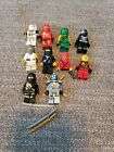 Lot Of Lego Minifigure MiniFigs, Ninjago, & More, Parts, Pieces, ,Mixed, CC.