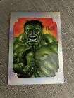 2016 Marvel Masterpieces Gallery Silver #93 HULK Red Foil #21/25