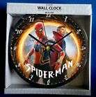 Wall Clock Featuring Spiderman