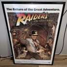 Raiders of the Lost Ark Original Movie Poster 1982 Indiana Jones 27x41