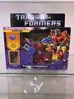 1987 Transformers G1 TARGETMASTER collection: MISFIRE mib box authentic RARE