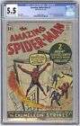 Amazing Spider-Man #1 CGC 5.5 VINTAGE Marvel KEY 1st J Jonah Jameson & Chameleon