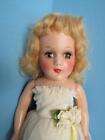 VINTAGE MARY HOYER COMPOSITION DOLL IN LOVELY WHITE GOWN 1940'S 14