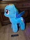 Massive 70cm 2014 Ty Rainbow Dash Rare Huge Big Read Info Blue Pony My Little 
