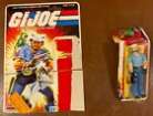 Vintage 1985 Complete Gi Joe 1985 SHIPWRECK Action Figure in bubble/file card