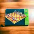 Kermit Collection The Muppets 3-D Chess Set Jim Henson 30 pieces Box and Board
