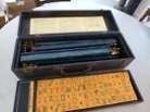 Antique bakelite Chinese mahjong game mint in box!